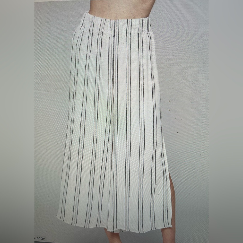 NWOT! Maven West Striped Wide Leg Culottes size XS